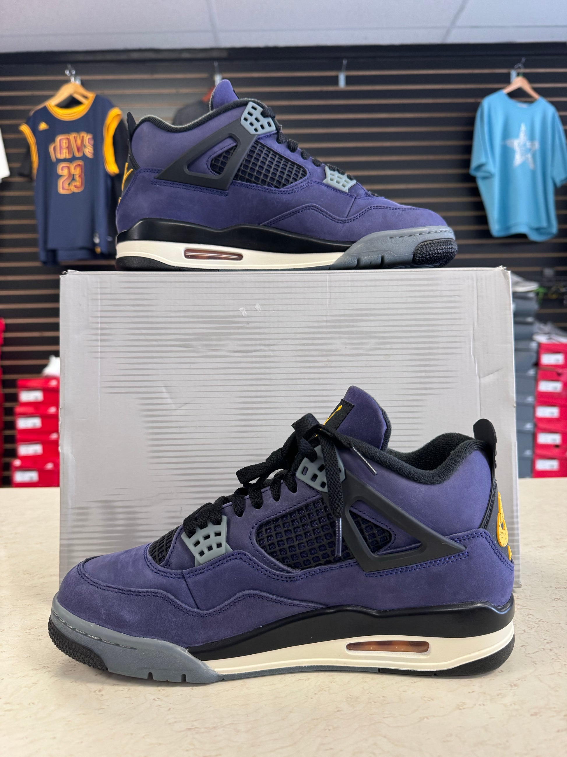 Jordan 4 Retro Lakers