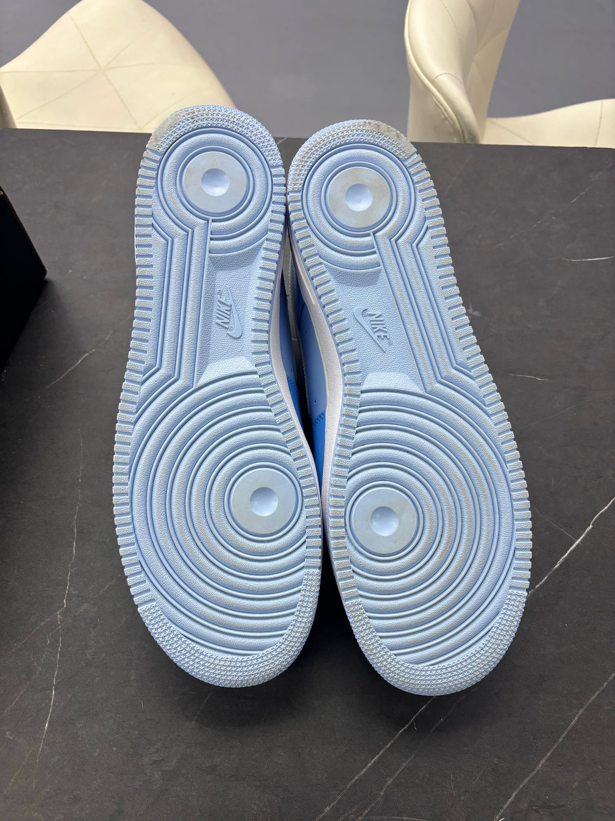 Nike Air Force 1 Low '07 LV8 Phychic Blue White Patent