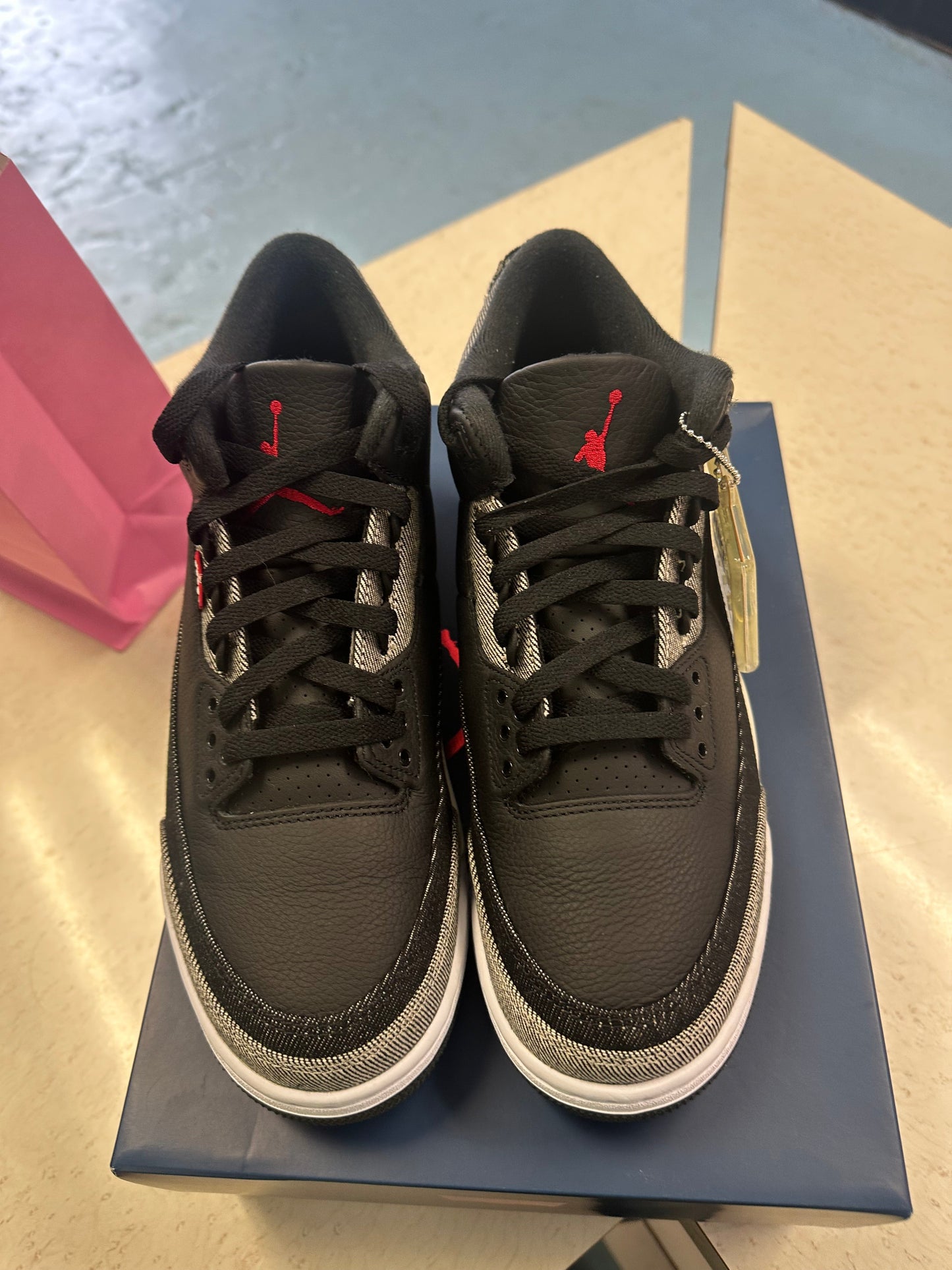 Jordan 3 Retro Levis Black