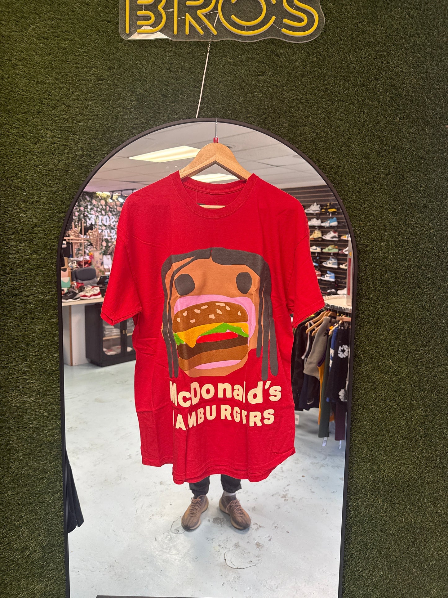 Red Travis Scott McDonalds Tee