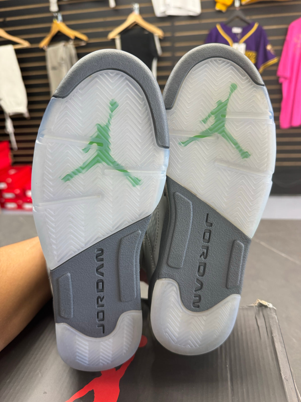 Jordan 5 Retro Green Bean (2022) (GS)
