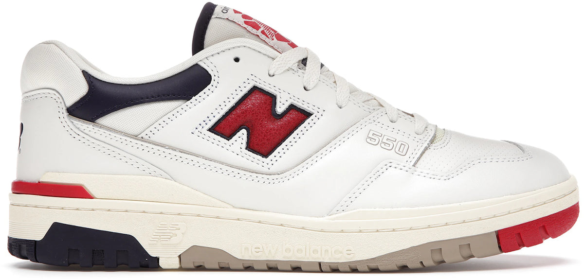 New Balance 550 Aime Leon Dore White Navy Red