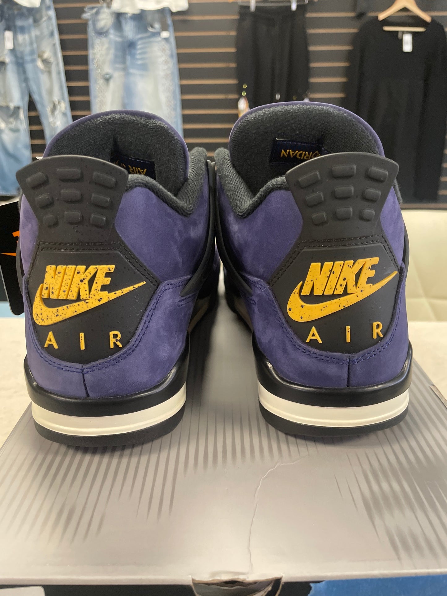 Jordan 4 Retro Lakers