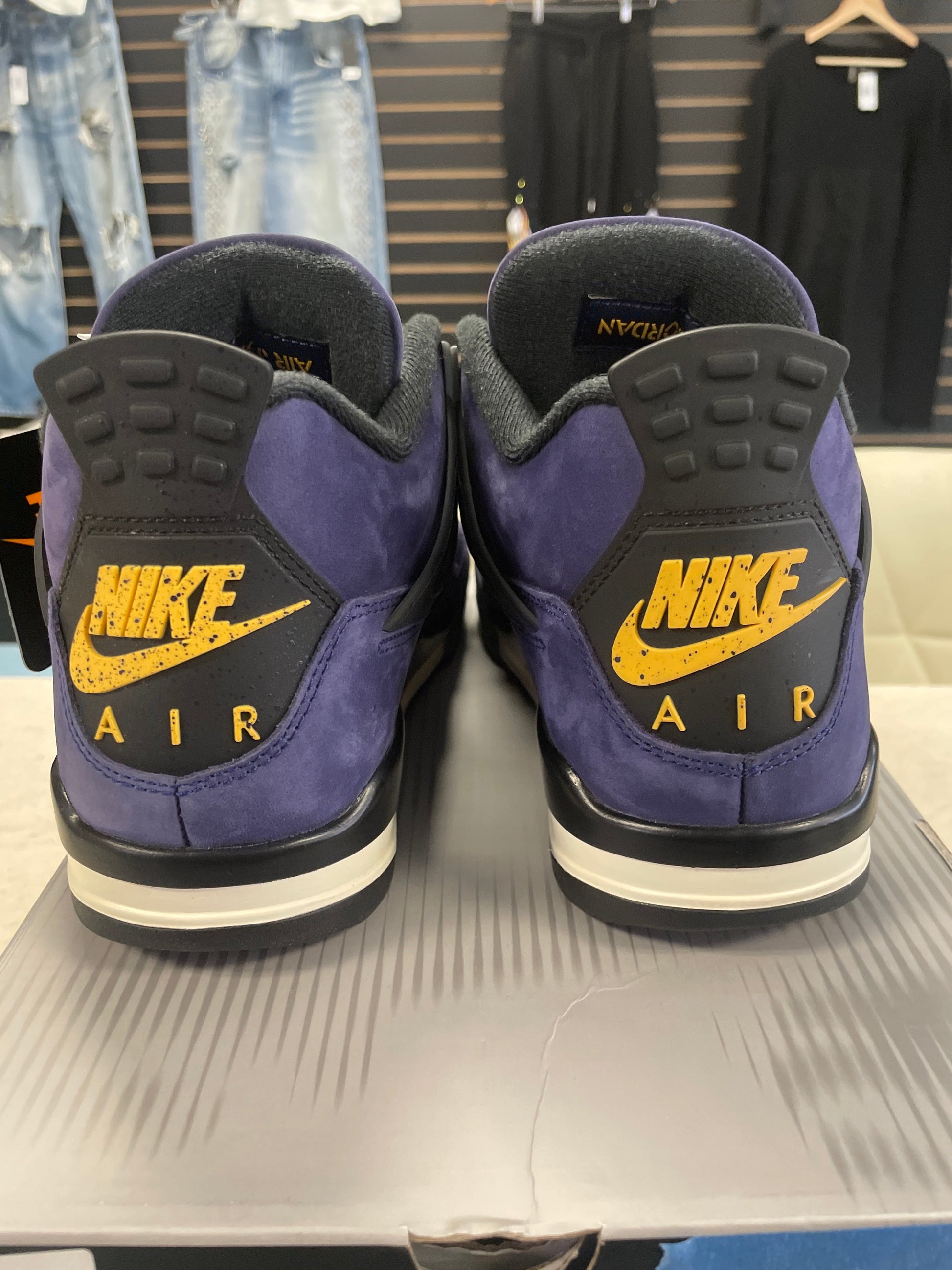Jordan 4 Retro Lakers
