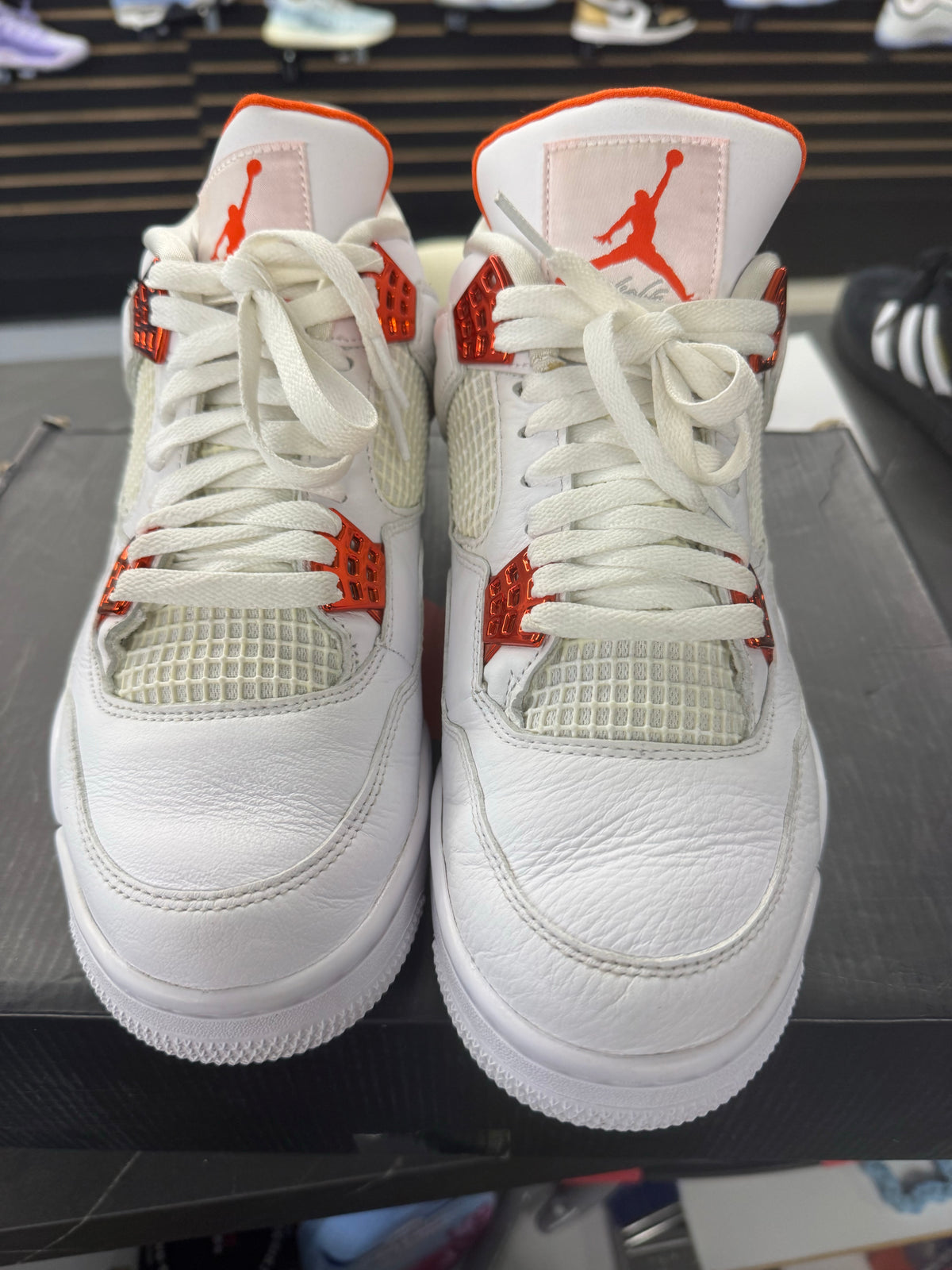 Jordan 4 Retro Metallic Orange