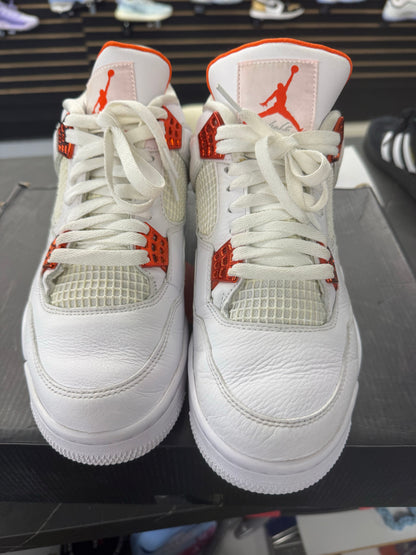 Jordan 4 Retro Metallic Orange