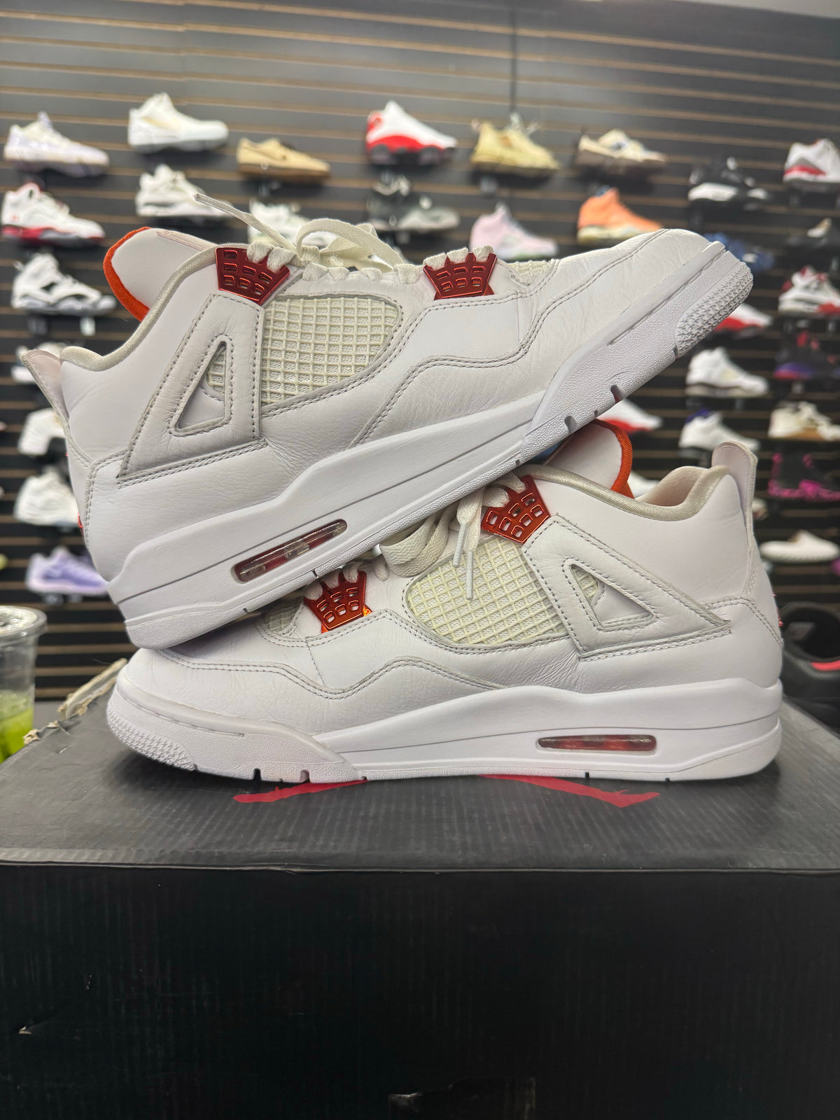 Jordan 4 Retro Metallic Orange