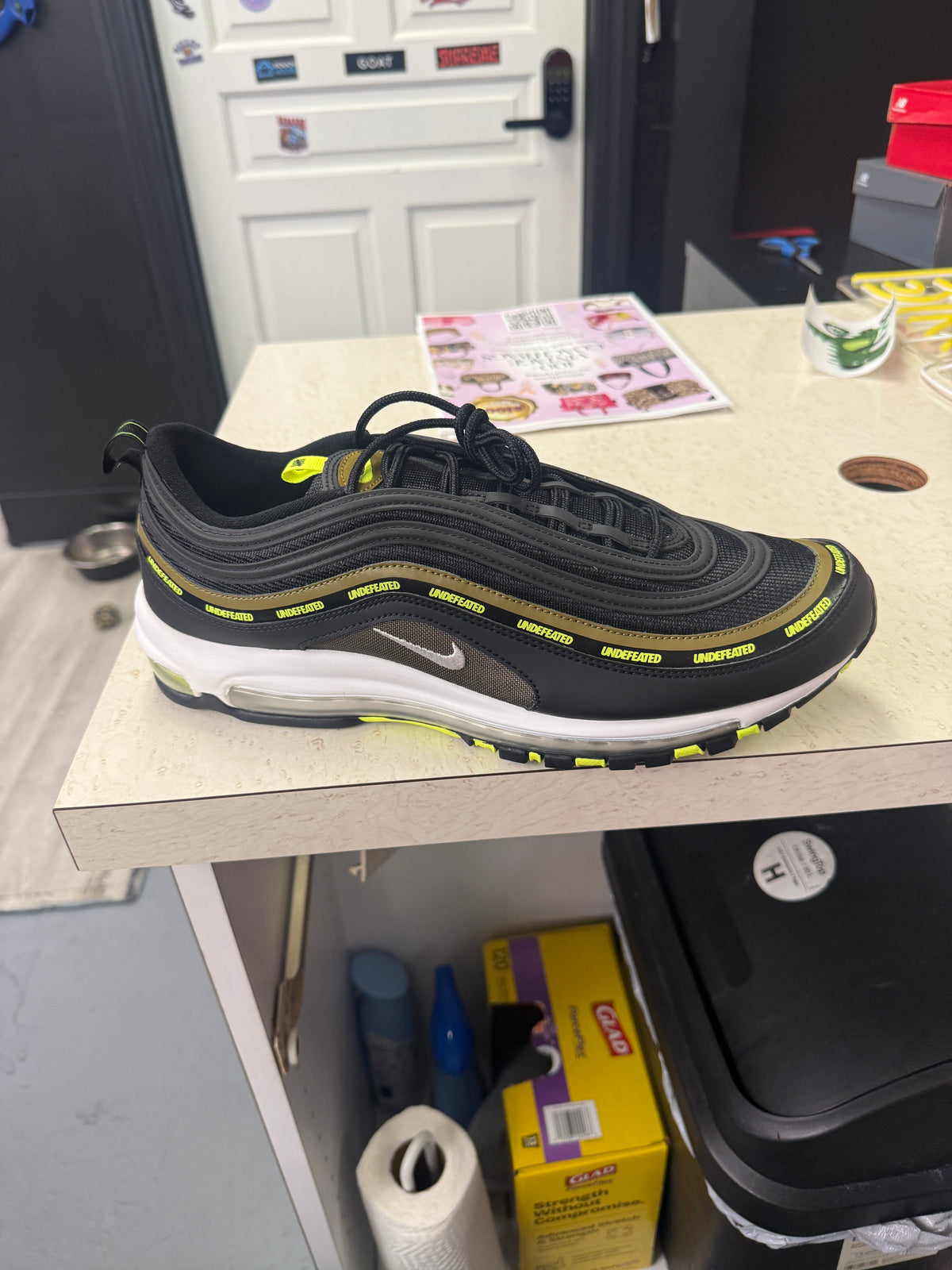 Nike Air Max 97 Undefeated Black Volt